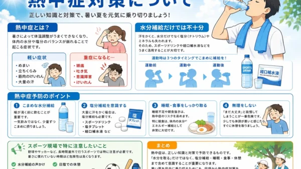 熱中症対策について